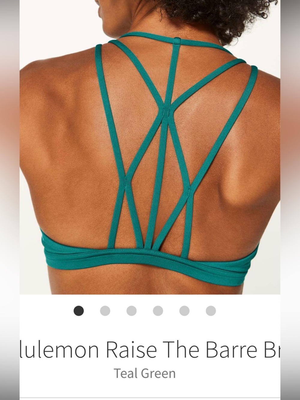 Lululemon Raise The Barre Bra-EUC!